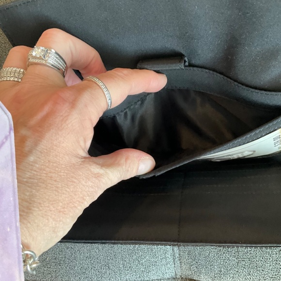 NWT Nine West Black Wallet with Checkbook Multiple Credit Card Holders - Picture 6 of 10